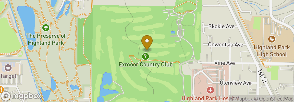 Map location: Exmoor Country Club