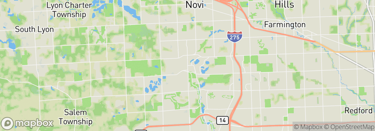 Map: Northville, MI