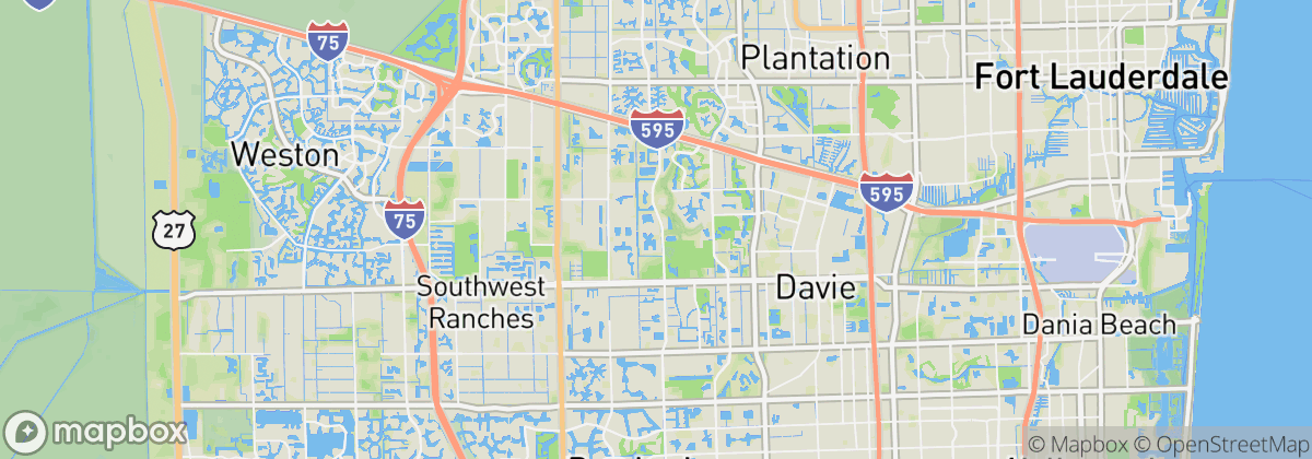Map: Davie, FL