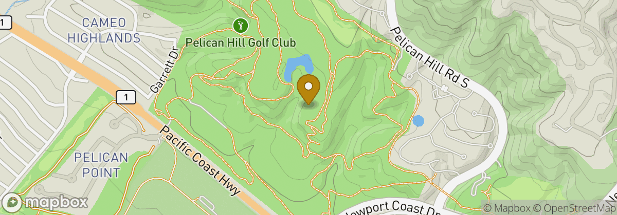 Map location: Pelican Hill Golf Club