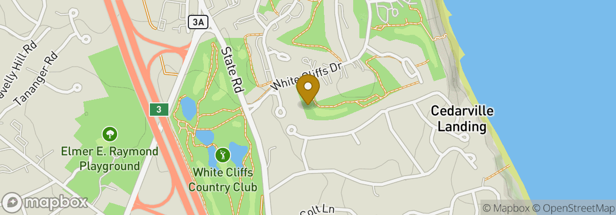 Map location: White Cliffs Country Club