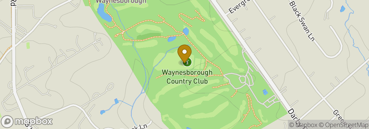 Map location: Waynesborough Country Club