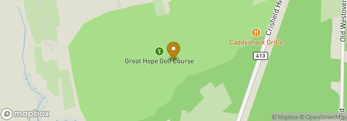 Map location: Great Hope Golf Course