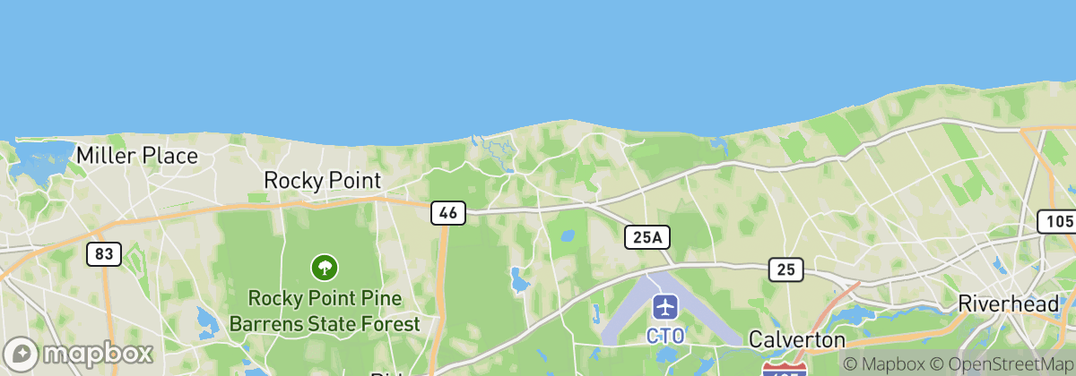 Map: Wading River, NY