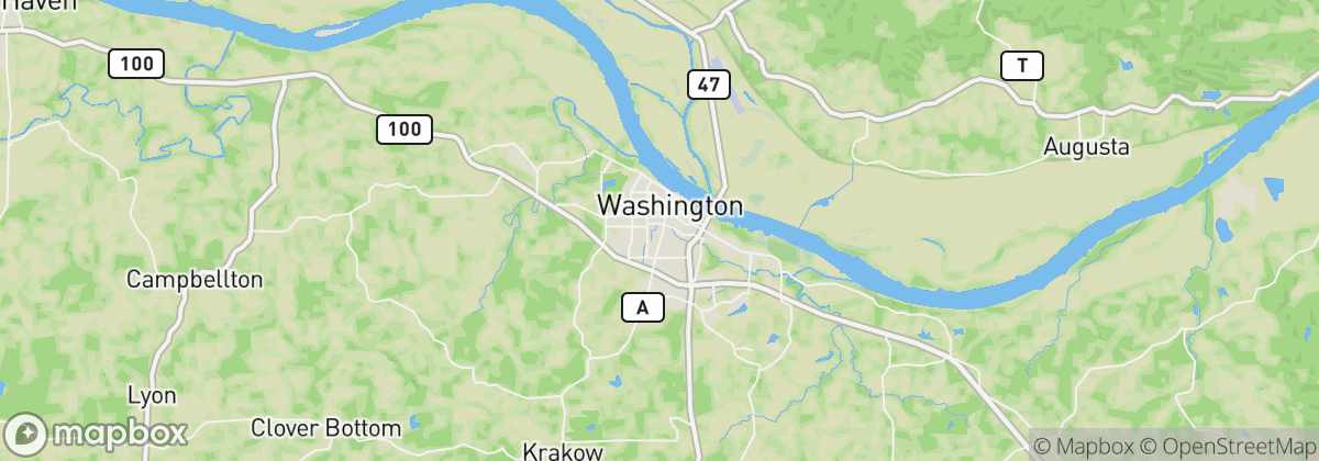 Map: Washington, MO