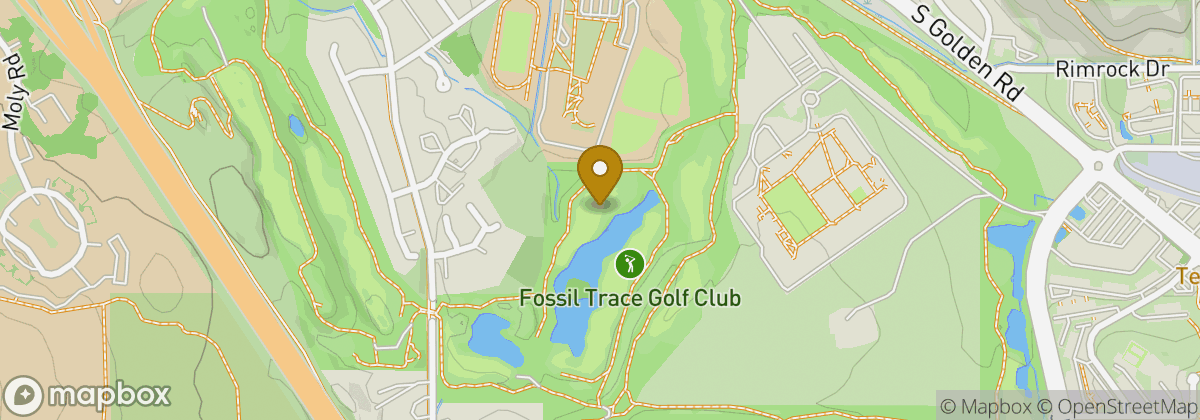 Map location: Fossil Trace Golf Club