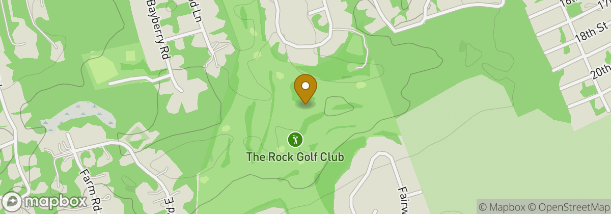 Map location: The Rock Golf Club