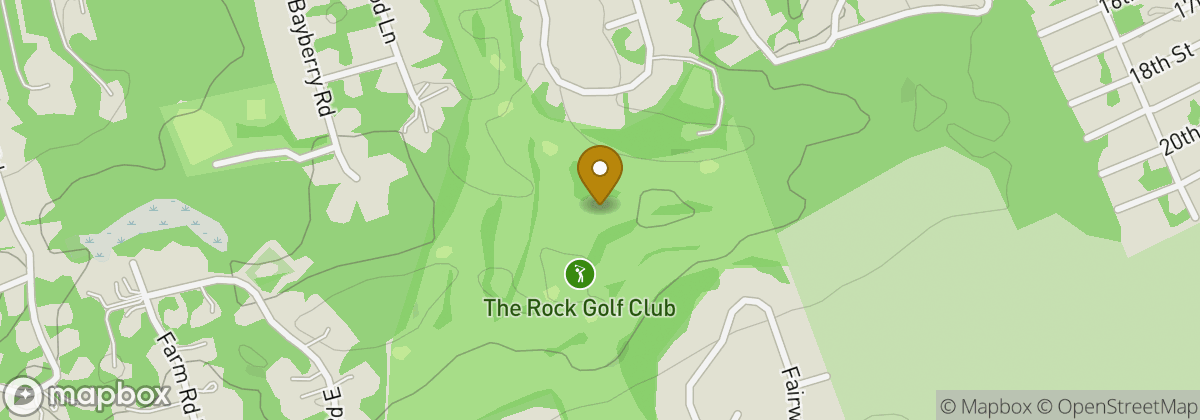 Map location: The Rock Golf Club