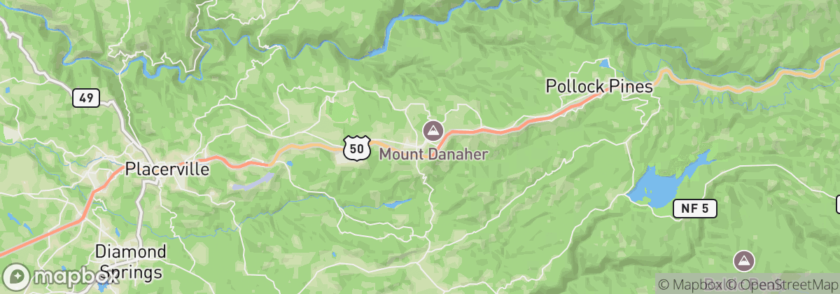 Map: Camino, CA