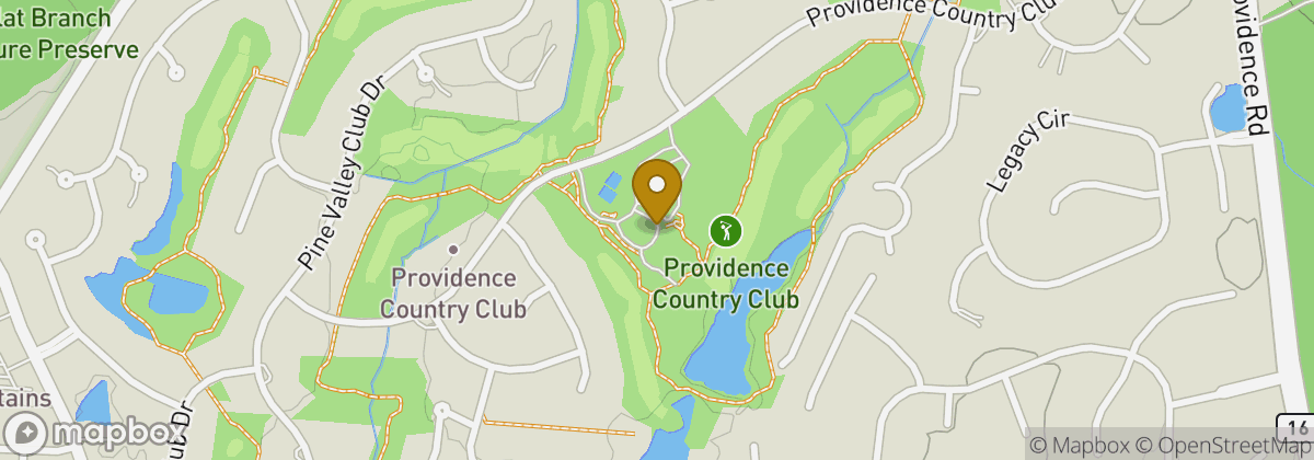 Map location: Providence Country Club