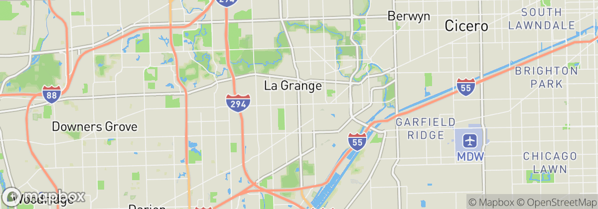 Map: La Grange, IL
