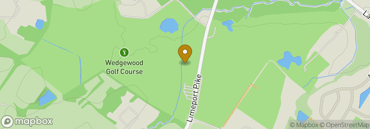 Map location: Wedgewood Golf Course