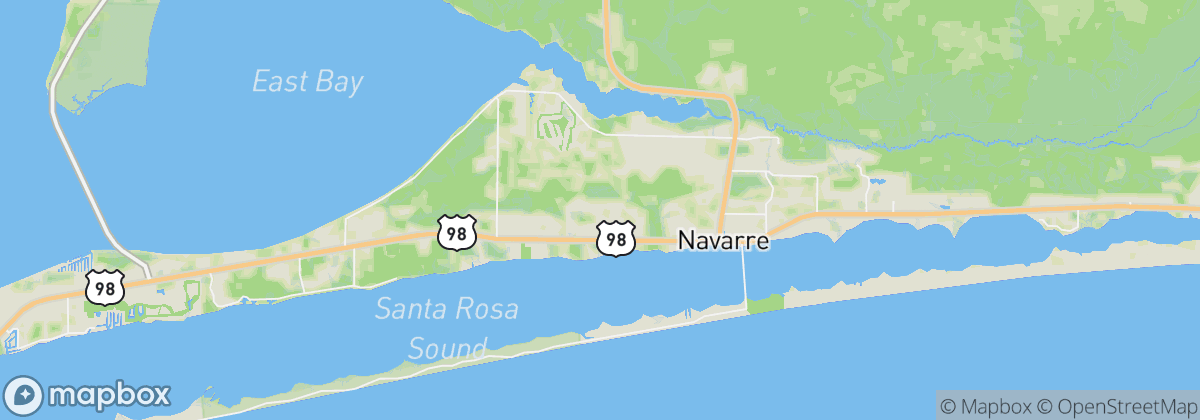 Map: Navarre, FL