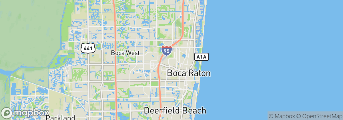 Map: Boca Raton, FL