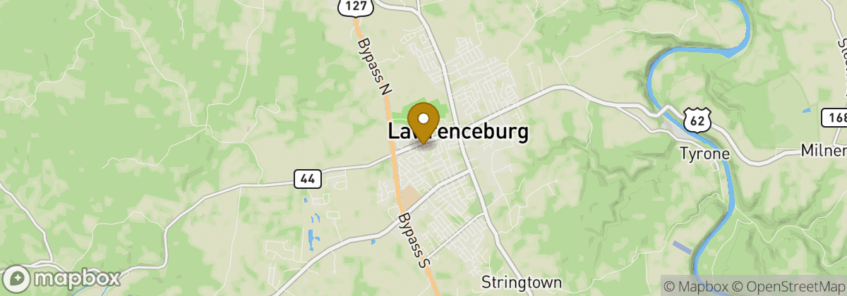 Map location: Wild Turkey Trace