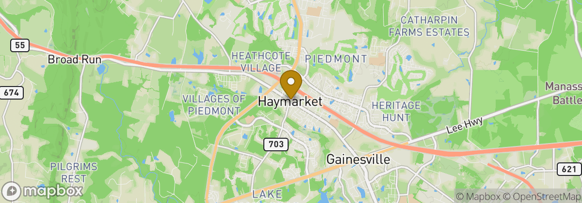 Map location: Annual PWC POAF Golf Tournament Bull Run Golf Club