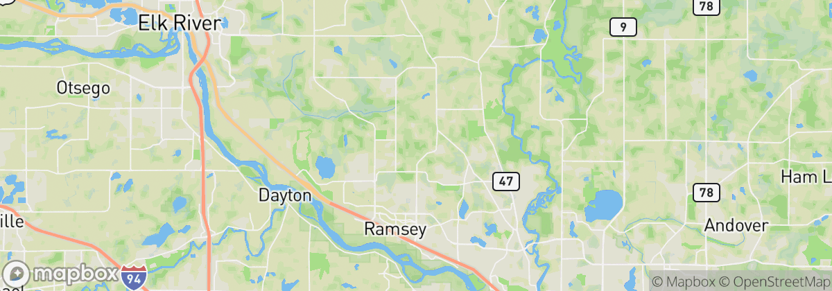 Map: Ramsey, MN