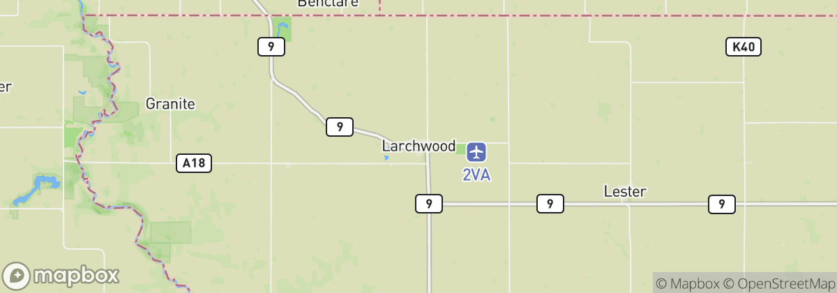 Map: Larchwood, IA