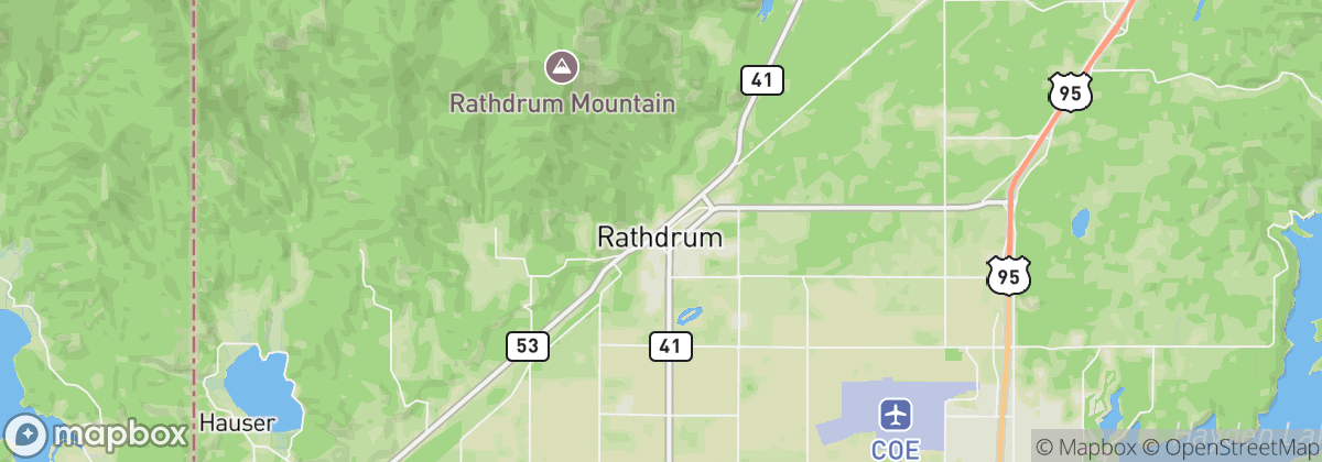 Map: Rathdrum, ID