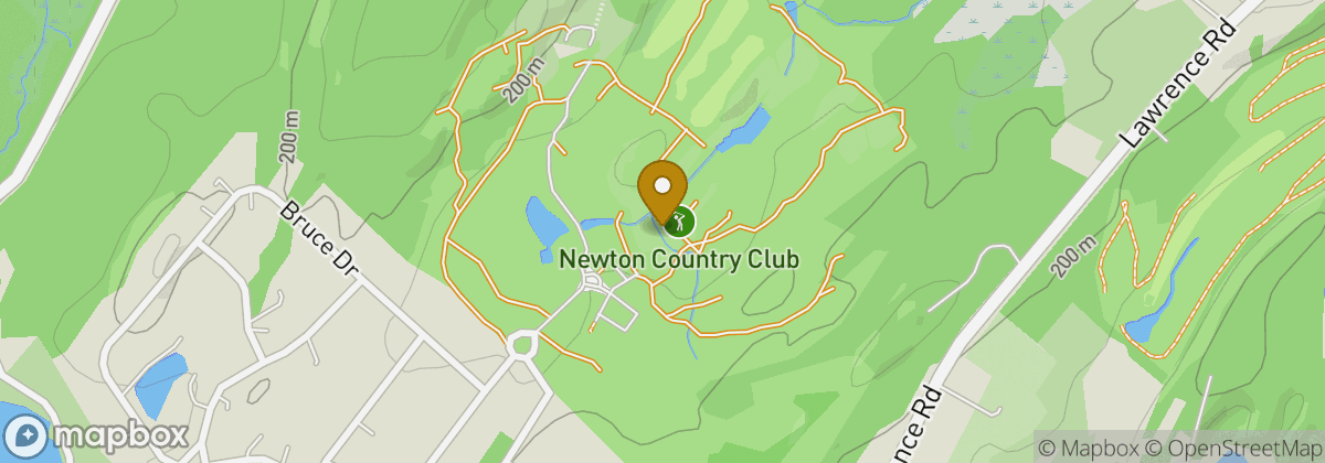 Map location: Newton Country Club