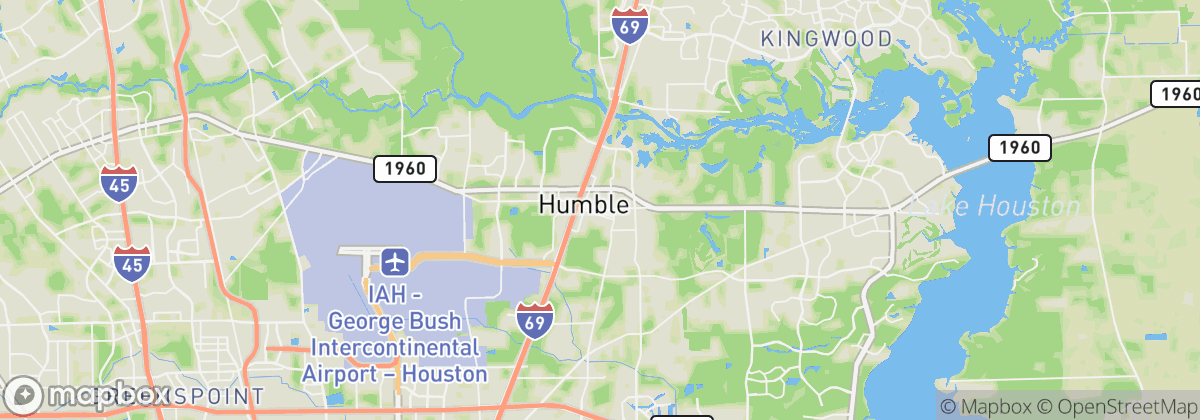 Map: Humble, TX
