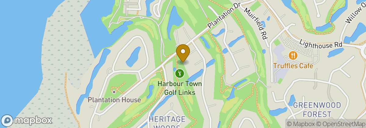 Map location: Harbour Town Golf Links