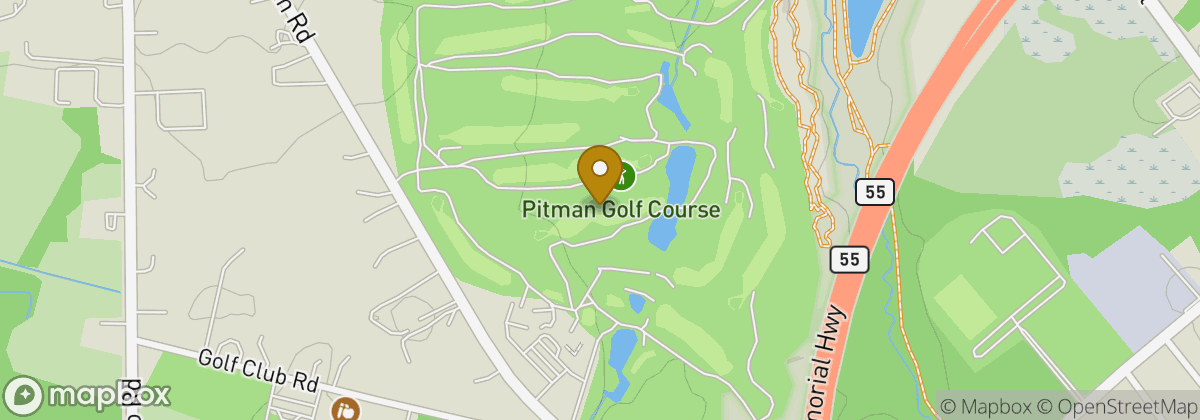 Map location: Pitman Golf Course
