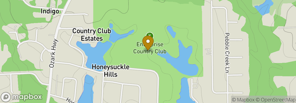 Map location: Enterprise Country Club