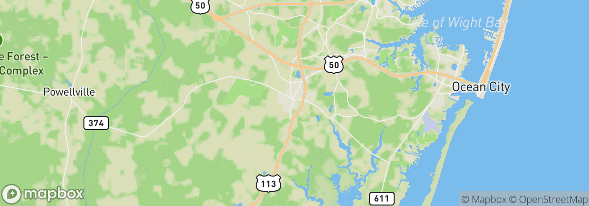 Map: Berlin, MD