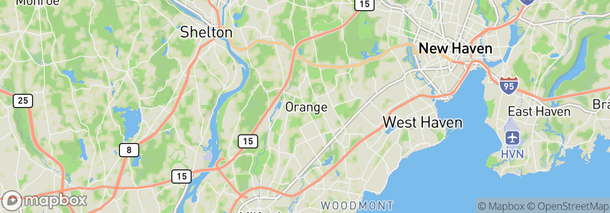Map: Orange, CT