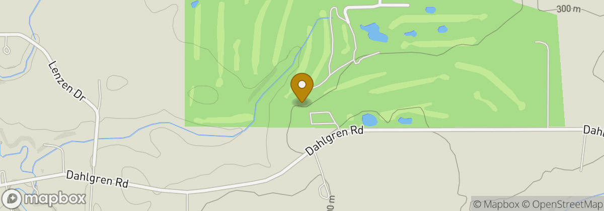 Map location: Dahlgreen Golf Club