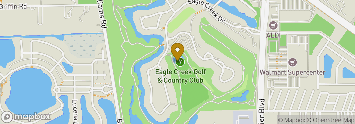 Map location: Eagle Creek Golf & Country Club
