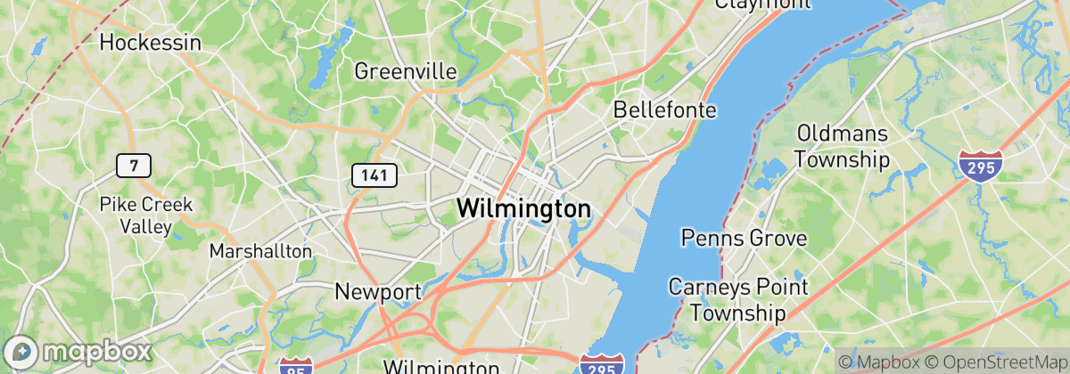 Map: Wilmington, DE