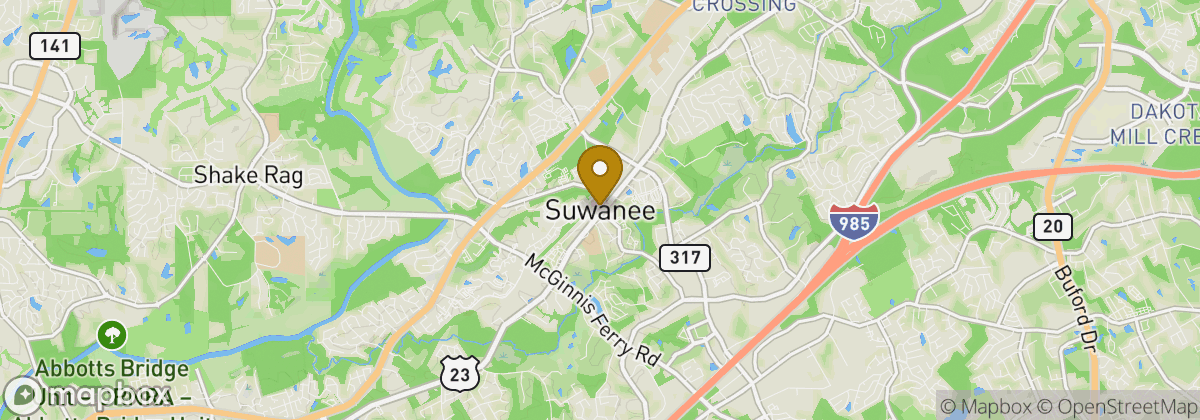 Map location: Suwanee