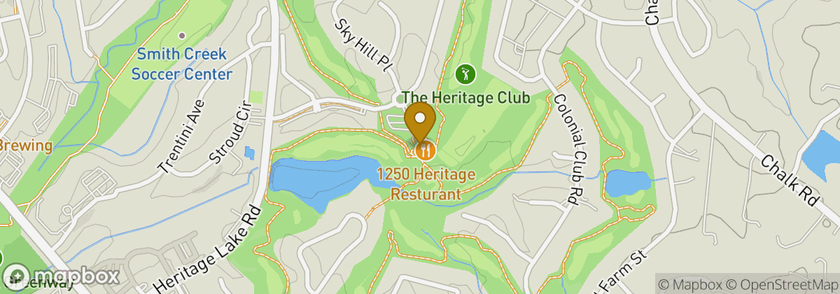 Map location: Heritage Golf Course