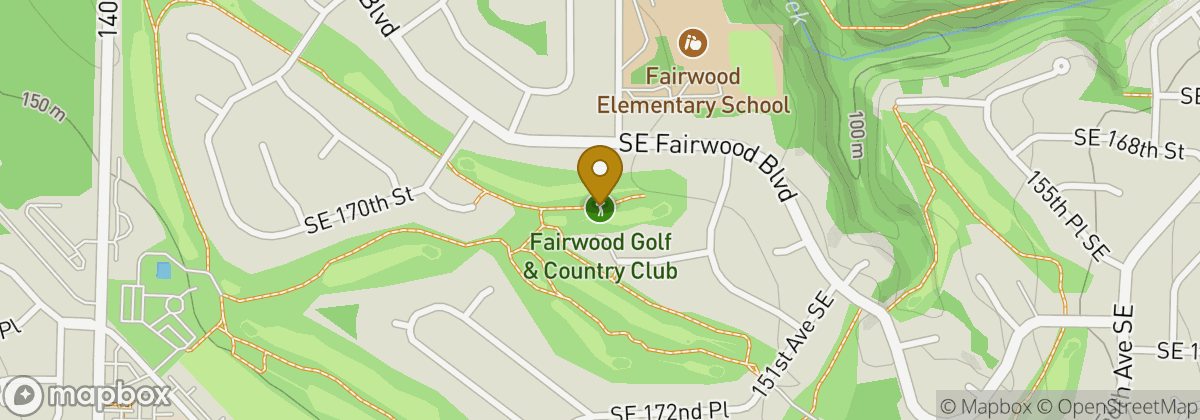 Map location: Fairwood Golf & Country Club