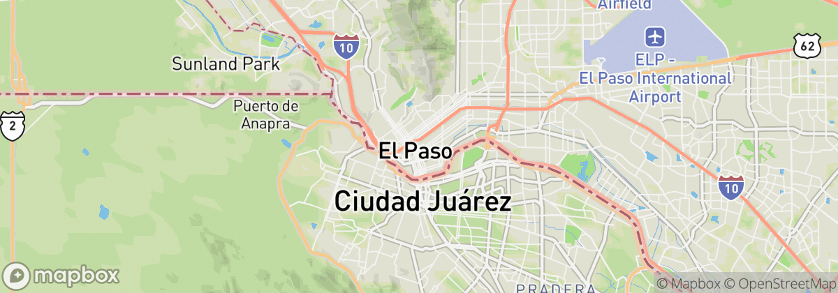 Map: El Paso, TX