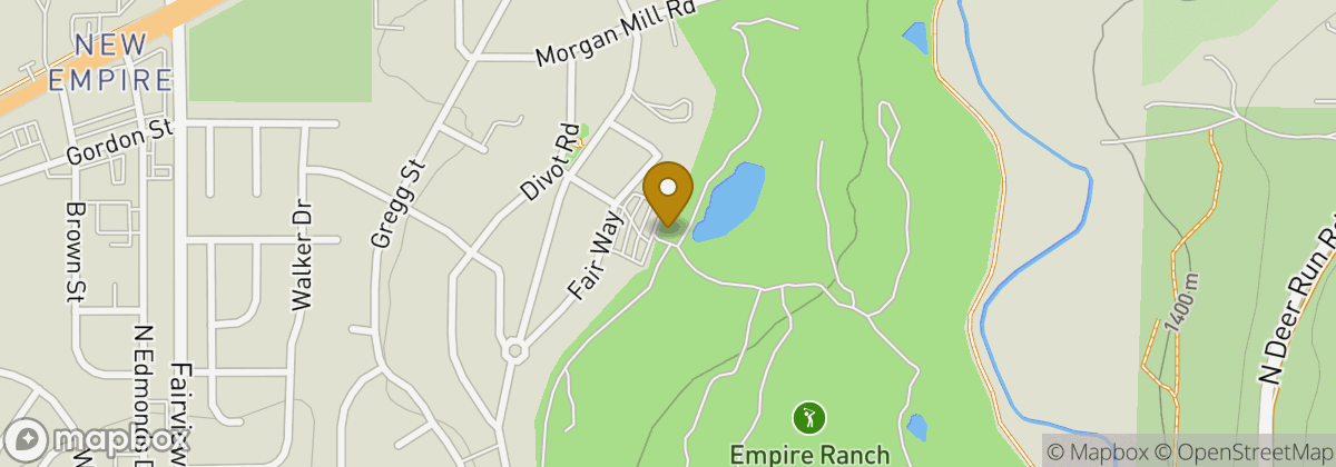 Map location: Empire Ranch Golf Course and Event Venue
