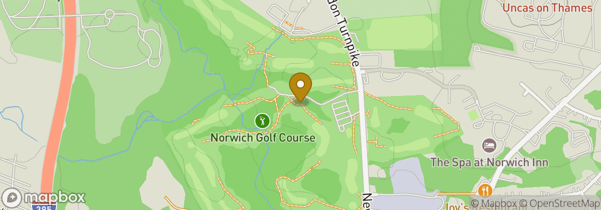 Map location: Norwich Golf Course
