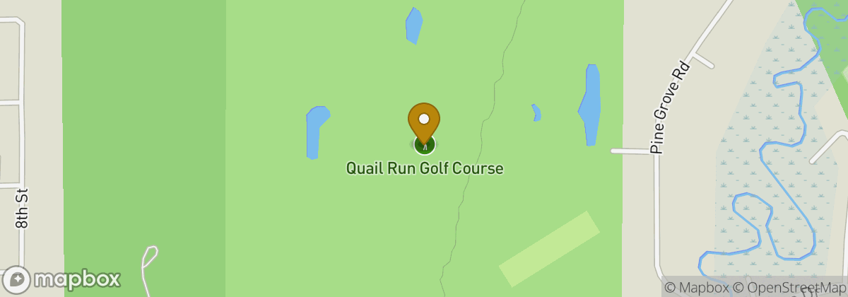 Map location: Quail Run Golf Course