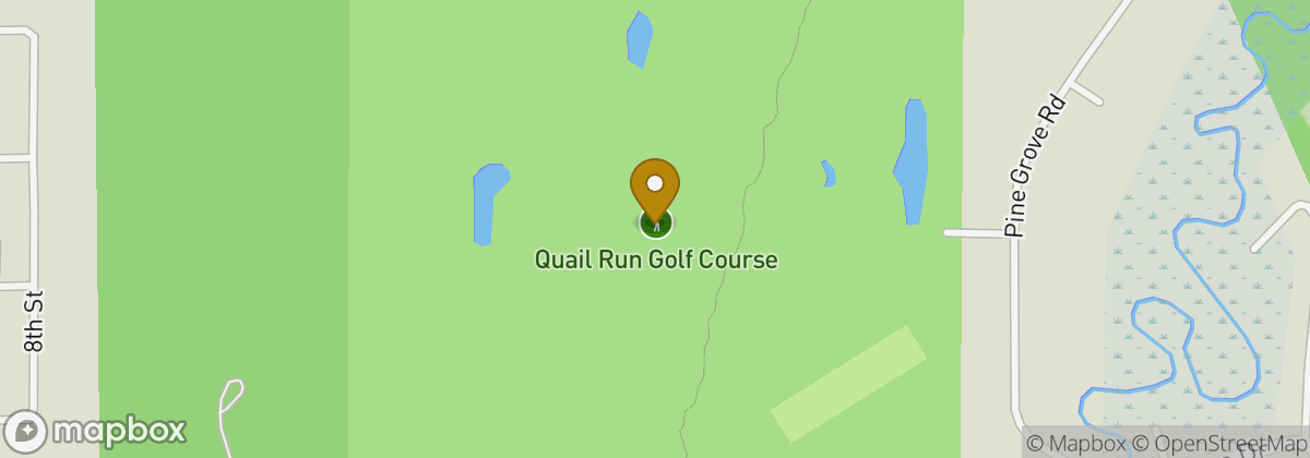 Map location: Quail Run Golf Course