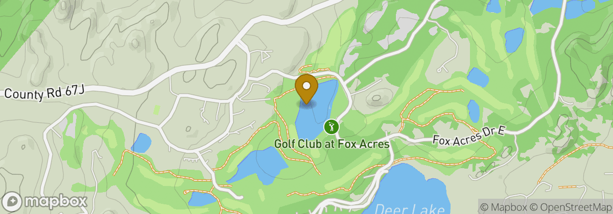 Map location: The Golf Club at Fox Acres