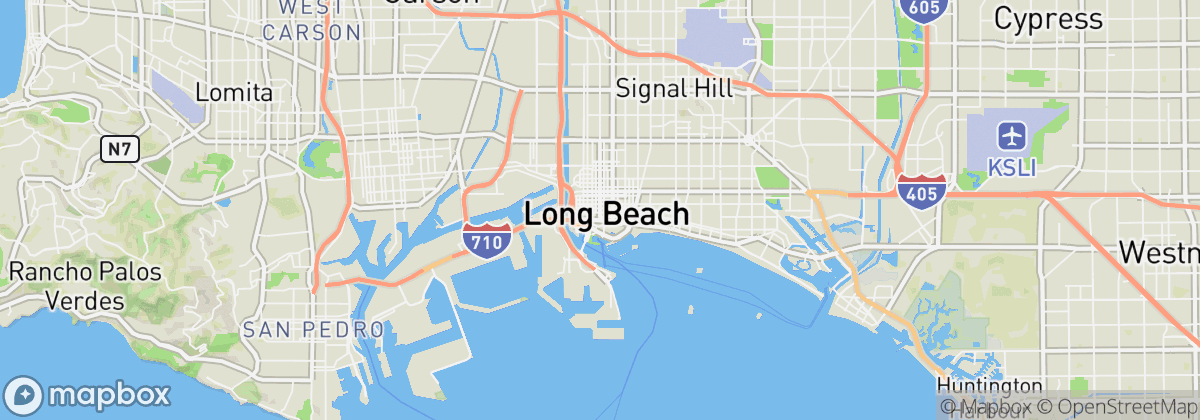 Map: Long Beach, CA