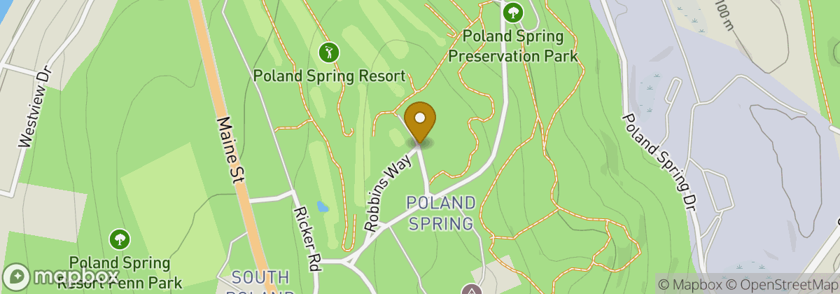 Map location: Poland Spring Golf Course