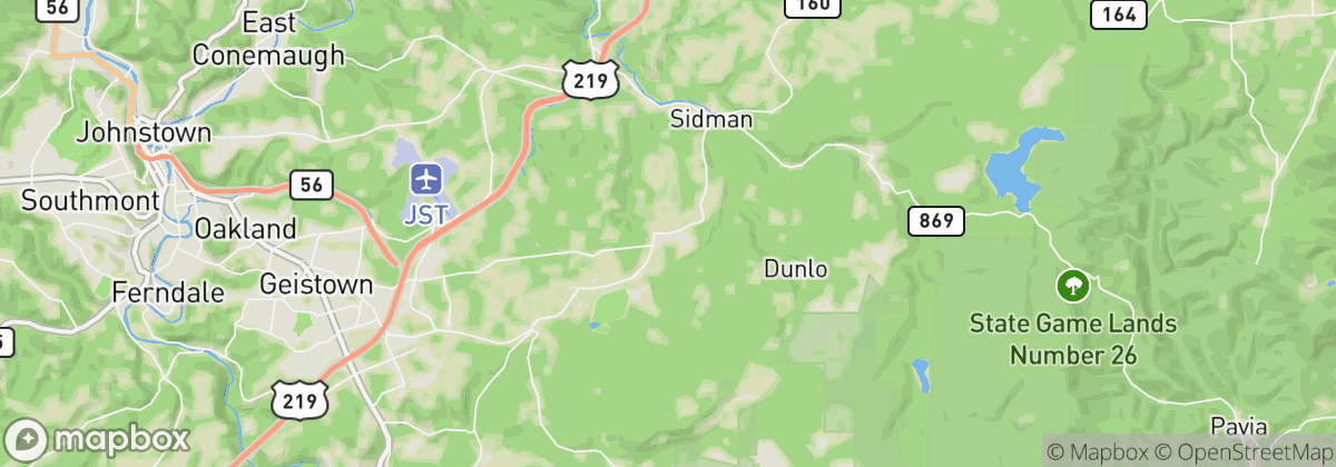 Map: Salix, PA
