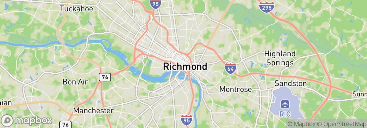 Map: Richmond, VA