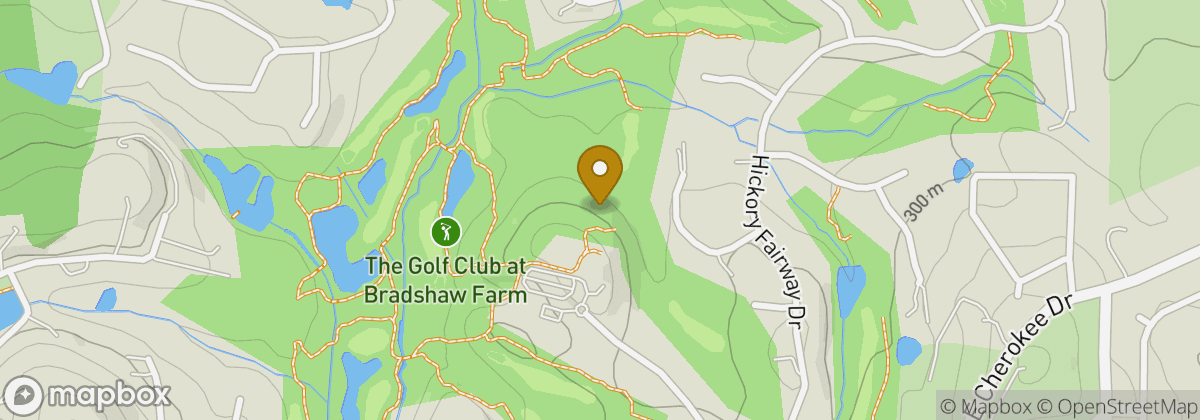 Map location: The Golf Club at Bradshaw Farm