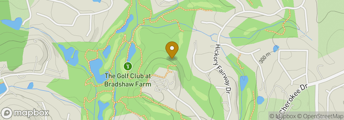 Map location: The Golf Club at Bradshaw Farm