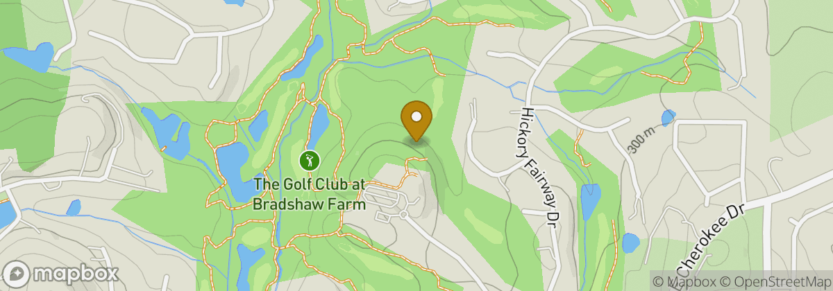 Map location: The Golf Club at Bradshaw Farm
