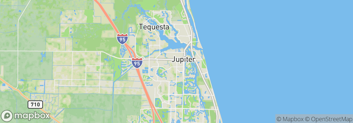 Map: Jupiter, FL